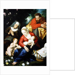 The Virgin and Child with St Joseph, Elizabeth and St John by Martyn & Brueghel Jan the Younger (1601-78) Pepyn