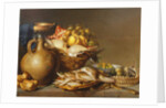 A Still Life of Fish and other Food by Harmen van Steenwyck