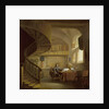The Interior of a Study with a Philosopher by Willem Schellinks