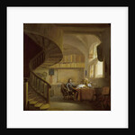 The Interior of a Study with a Philosopher by Willem Schellinks