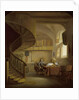 The Interior of a Study with a Philosopher by Willem Schellinks