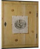 A Trompe l'Oeil of a Cabinet Door with an Engraving by German School