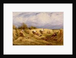 Harvesters, 1855 by John Linnell