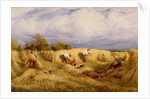 Harvesters, 1855 by John Linnell
