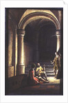 Joseph in prison interpreting the dreams of the baker and the butler, 1624 by Hendrik the Younger Steenwyck