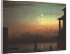 The Thames by Moonlight by Thales Fielding