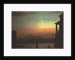 The Thames by Moonlight by Thales Fielding