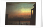 The Thames by Moonlight by Thales Fielding