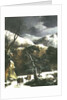 Winter landscape by Francesco Foschi