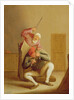 A Wife Beating her Husband by Bartholomeus Molenaer