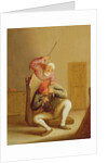 A Wife Beating her Husband by Bartholomeus Molenaer