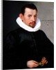 Portrait of a young gentleman wearing a ruff, 1587 by Lorenz Strauch