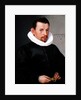 Portrait of a young gentleman wearing a ruff, 1587 by Lorenz Strauch