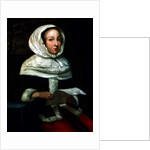 Portrait of a seated lady reading a letter by Eglon Hendrick van der Neer