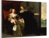 Portrait of a man and his wife by Cornelis de Vos