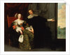 Portrait of a man and his wife by Cornelis de Vos