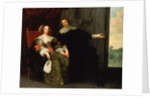 Portrait of a man and his wife by Cornelis de Vos