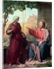 Christ and the Woman of Samaria at the Well, 1854 by Moritz Daniel Oppenheim