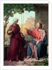 Christ and the Woman of Samaria at the Well, 1854 by Moritz Daniel Oppenheim
