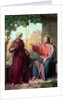 Christ and the Woman of Samaria at the Well, 1854 by Moritz Daniel Oppenheim