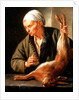 Woman with a dead hare, 1675 by Jacob Toorenvliet