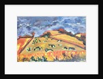 Sun, Fields, Cows: Somerset, 1998 by Robert Hobhouse