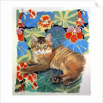 Sootsy and Dufy Fabric by Anne Robinson