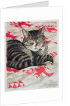 Cat on quilt by Anne Robinson