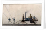 The first steam fire engine used in the United States in 1841, 1865 by P.R. Hodge