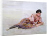 Girl on the Beach by Henry Scott Tuke
