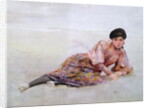 Girl on the Beach by Henry Scott Tuke