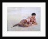 Girl on the Beach by Henry Scott Tuke