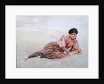Girl on the Beach by Henry Scott Tuke