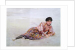 Girl on the Beach by Henry Scott Tuke