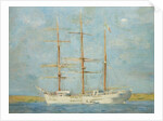 White Barque by Henry Scott Tuke