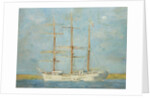 White Barque by Henry Scott Tuke