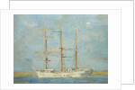 White Barque by Henry Scott Tuke