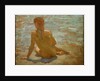 Sketch of Nude Youth, c.1921 by Henry Scott Tuke