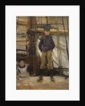 Two Children on Deck by Henry Scott Tuke