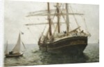 The Missionary Boat, 1894 by Henry Scott Tuke