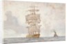 Barque and Tug, 1922 by Henry Scott Tuke