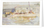 Quay Scamps, 1896 by Henry Scott Tuke