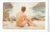 Charlie Seated on the sand, 1907 by Henry Scott Tuke