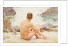 Charlie Seated on the sand, 1907 by Henry Scott Tuke
