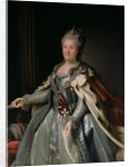 Portrait of Catherine II by Anton Albertrandi