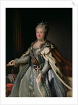 Portrait of Catherine II by Anton Albertrandi