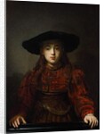 Girl in a Picture Frame, 1641 by Rembrandt Harmensz. van Rijn