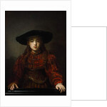 Girl in a Picture Frame, 1641 by Rembrandt Harmensz. van Rijn