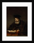 Scholar at his Writing Table, 1641 by Rembrandt Harmensz. van Rijn