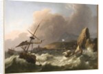 Storm at Sea, 1702 by Ludolf I Backhuysen